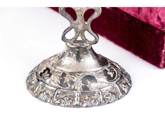 Silver Plated Menorah