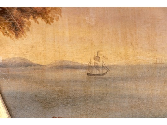 J. M. Thurston After Henry William Bunbury (English, 1750-1811) Oil On Canvas, 1855