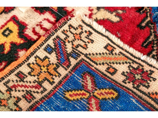 Hand-Knotted Wool Prayer Mat, 3'-2