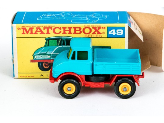 Group Of Six Matchbox Series Die Cast Vehicles