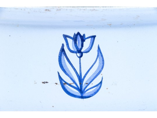 Duo Of Dutch Enameled Cast Iron Lidded Casseroles