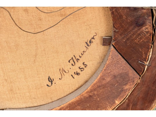 J. M. Thurston After Henry William Bunbury (English, 1750-1811) Oil On Canvas, 1855