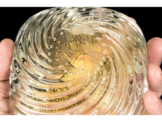 Five Mid-Century Murano Glass Bowls And Ashtrays