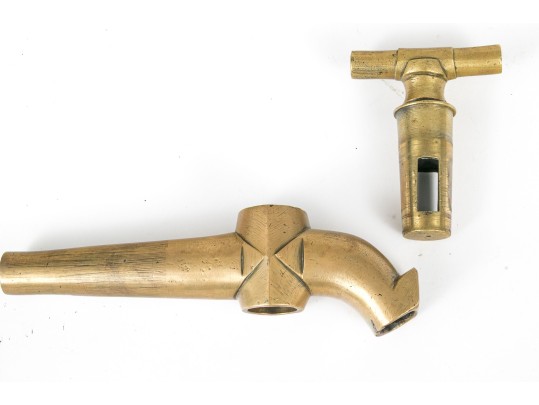 Antique 18th-19th C. Brass Barrel Tap