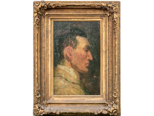 Oil On Panel, Double Sided Portrait