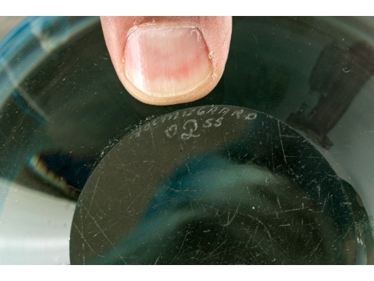 Danish And Italian Murano Glass Bowls