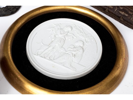 Eclectic Collection Of Antique Decor Including Quimper