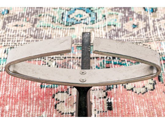 Pair Of Bennett Iron And Steel Andirons