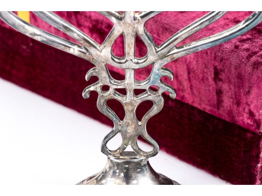 Silver Plated Menorah