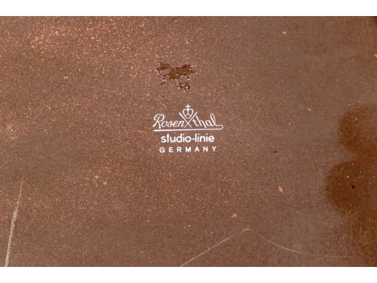 Bjørn Wiinblad For Rosenthal Hand-Decorated Ceramic Charger