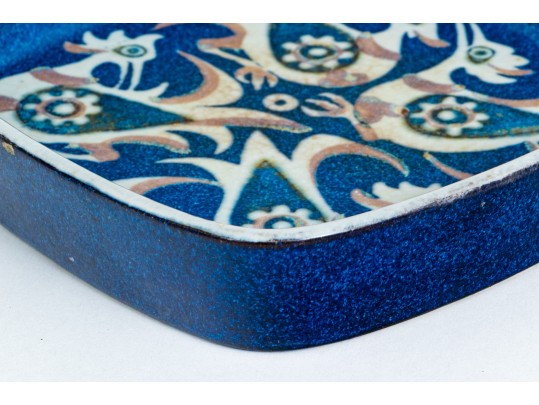 Nils Thorsson Mid-century Royal Copenhagen Ceramic Square Bowl