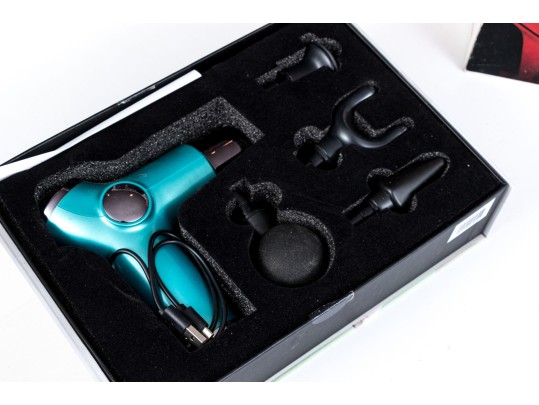 Variety Of Gadgets Including Waring Wine Center, KitchenAid Ice Cream Maker, Brookstone Massager