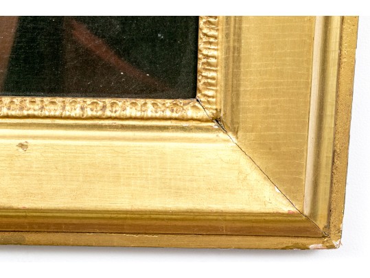 Oil On Canvas, Portrait Of A Gentleman