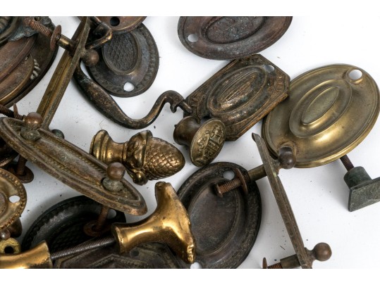 Extensive Collection Of Vintage And Antique Drawer Hardware