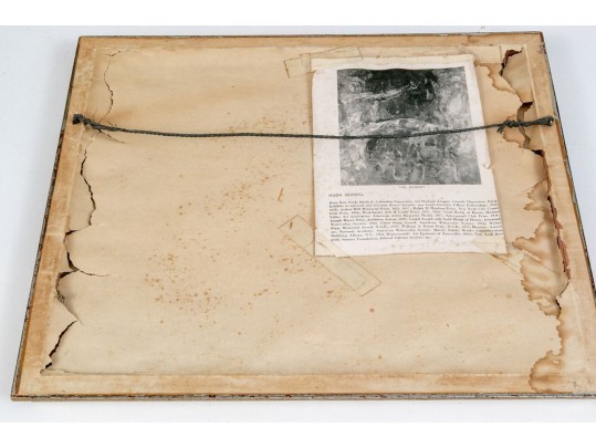 Hugh Gumpel (American, 1926-2011) Watercolor On Paper, Coastal Landscape