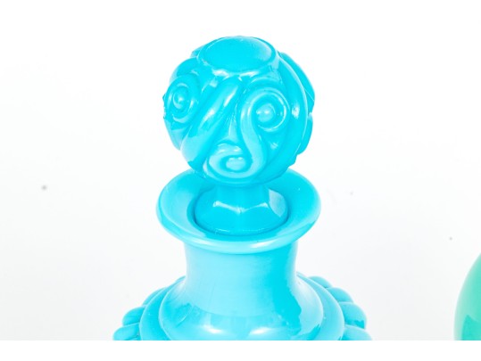 Group Of Three Vintage Glass Wares