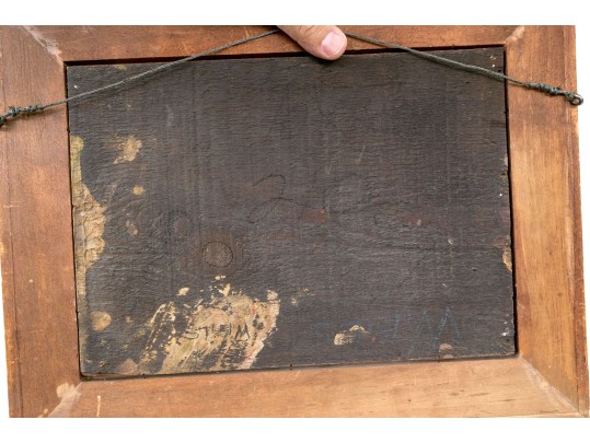 Attributed To William Bils (American, 1872-1944), Oil On Panel, Imprestionist Landscape