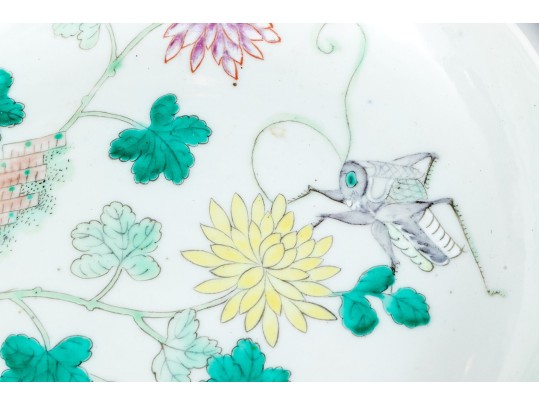 Four Asian Porcelain Plates