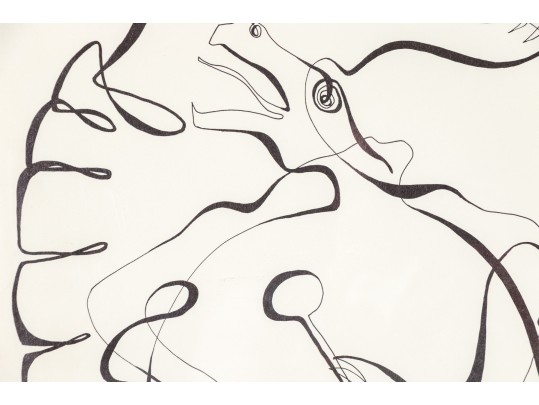 Signed Ltd Ed Lithograph, Turtle Musicians, 1976