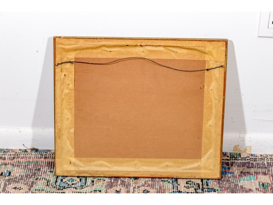 Napoli Abstract Pastel On Paper, Abstract