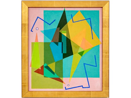 Acrylic On Canvas, Modern Abstract