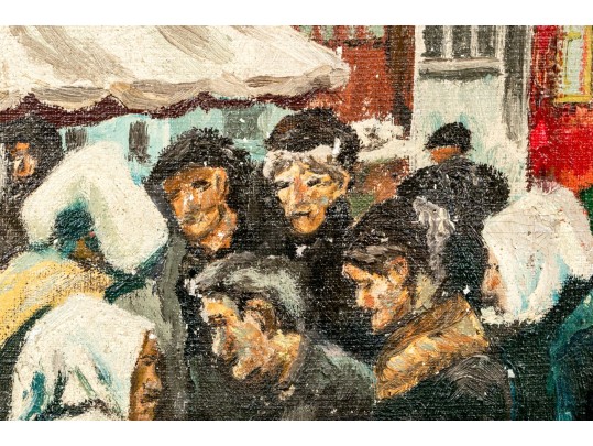 Oil On Canvas After Emil Axel Krause (Danish, 1871-1945) 