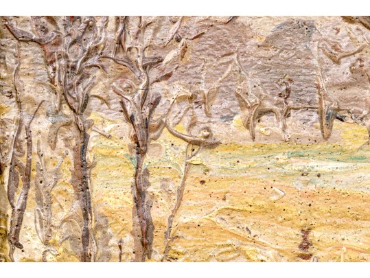 Attributed To William Bils (American, 1872-1944), Oil On Panel, Imprestionist Landscape