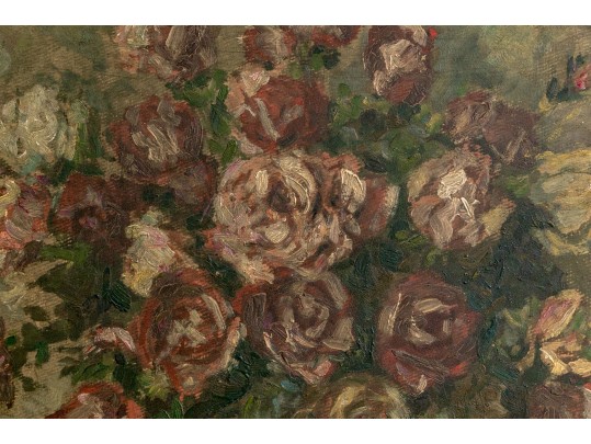 Signed Oil On Board, Floral Still Life