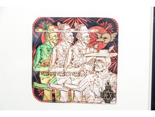 Two Mixed Media Collages