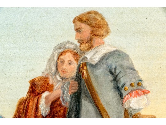 Oil On Panel After Pieter C. Dommershuizen (Dutch, 1834-1908) 