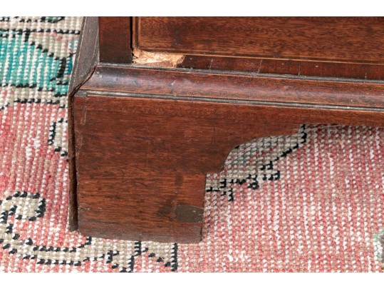 George III Mahogany Chest, Ca. 1820