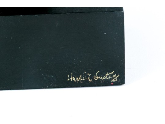 Harriet Lustig (American, 1920-2008) Signed Modernist Bird Sculpture