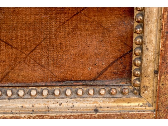 Antique Trumeau Mirror