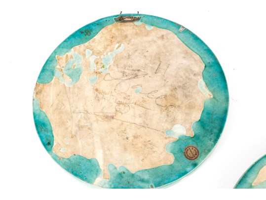 Pair Of Neoclassical Ceramic Plaques, Likely Scottish Dunmore