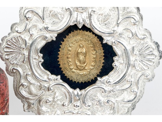 Collection Of Vintage And Antique Christian Decor