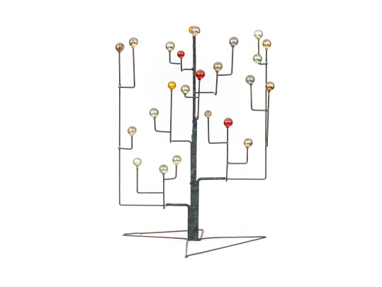 Modernist Mixed Media Tree Sculpture