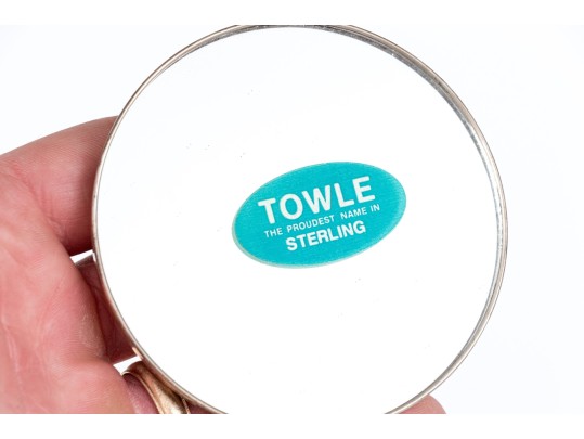 Group Of Sterling Silver Handled Vanity Tools, Including Towle