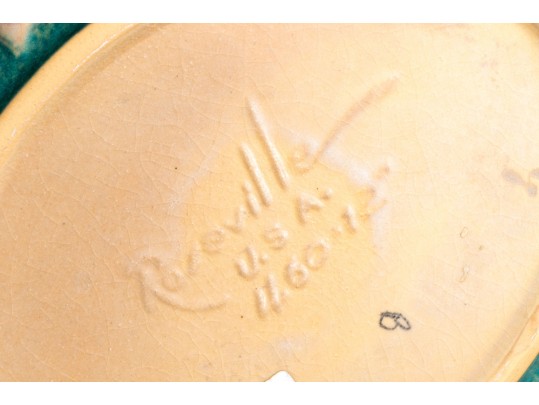 Four Piece Roseville Moulded Ceramics