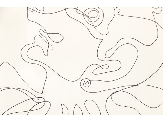 Signed Ltd Ed Lithograph, Clown Balancing A Fish, 1976