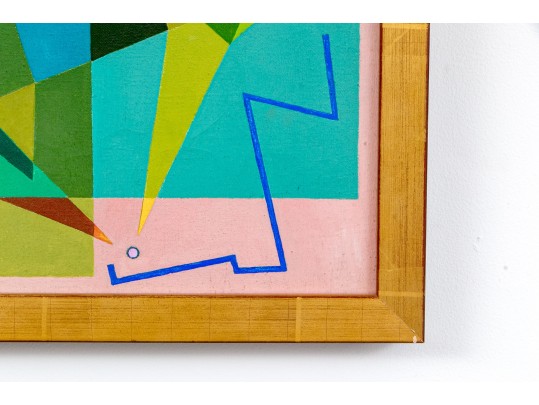 Acrylic On Canvas, Modern Abstract