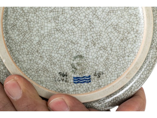 Group Of Seven Pieces Of Danish Royal Copenhagen Ceramics