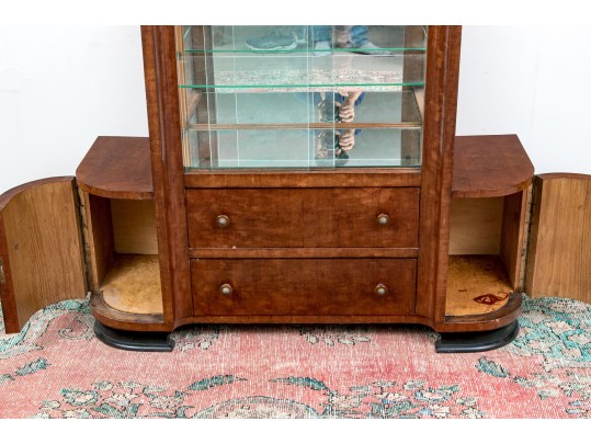 Beautiful Art Deco Display Cabinet