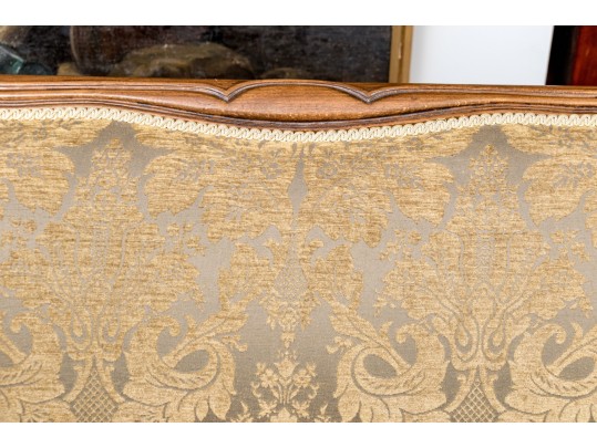 Vintage Down Filled Louis XV Style Sofa