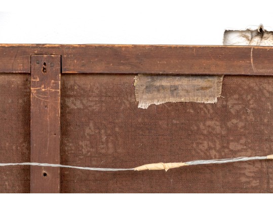 Antique Trumeau Mirror