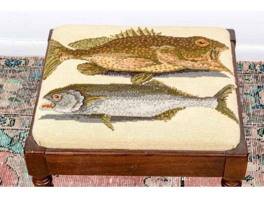 Custom Upholstered Ottoman / Stool