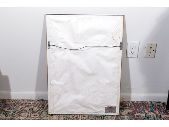 Signed Ltd Ed Lithograph, Figure Of A Man, 1976