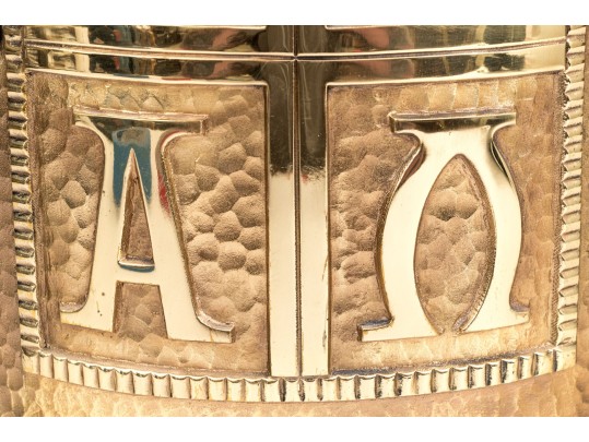 Brass Christian Chi-Rho Tabernacle