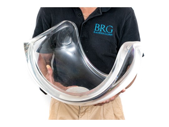 Large Lucite Abstract Form Centerpiece