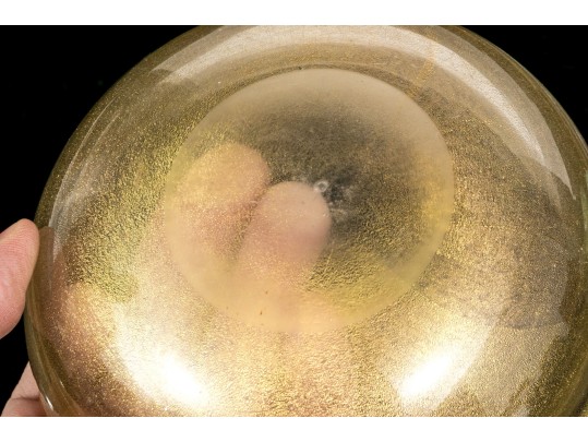 Five Mid-Century Murano Glass Bowls And Ashtrays