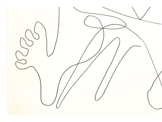 Signed Ltd Ed Lithograph, Figure Of A Man, 1976